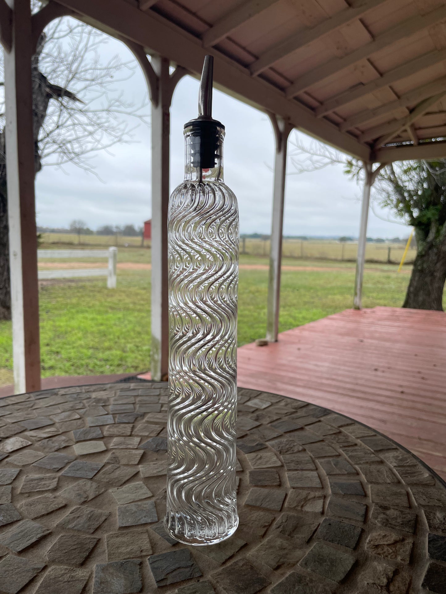 Contoured Oil Bottle