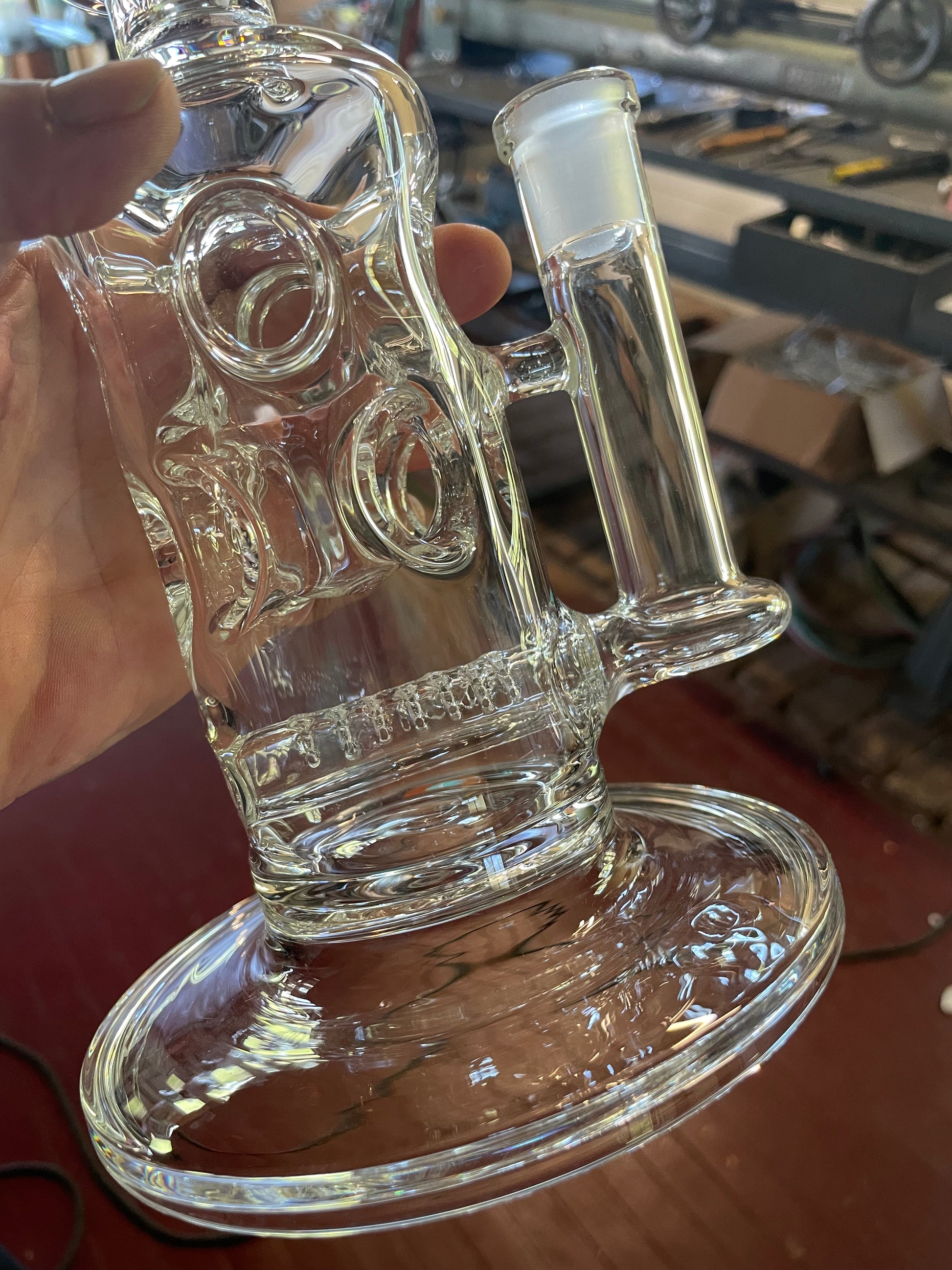 Hackman Fab Comp Rig Jumbo Inline Fab Rig – Texas Hot Glass